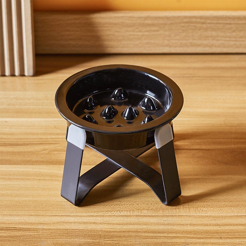 Slow Feed Ceramic Dog Pet Slow Feeder, Cervical Spine Protection, Anti-Choking Cat Bowl, Dog Food Bowl, Cat Food Bowl, Elevated Slow Feeder, Slow Feeder Bowls