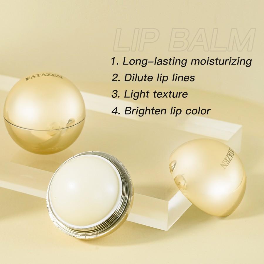 Repair Lip Balm Ball, moisturizing and hydrating, fades lip lines, post-sun care, bright and glossy, suitable for portable outdoor care.