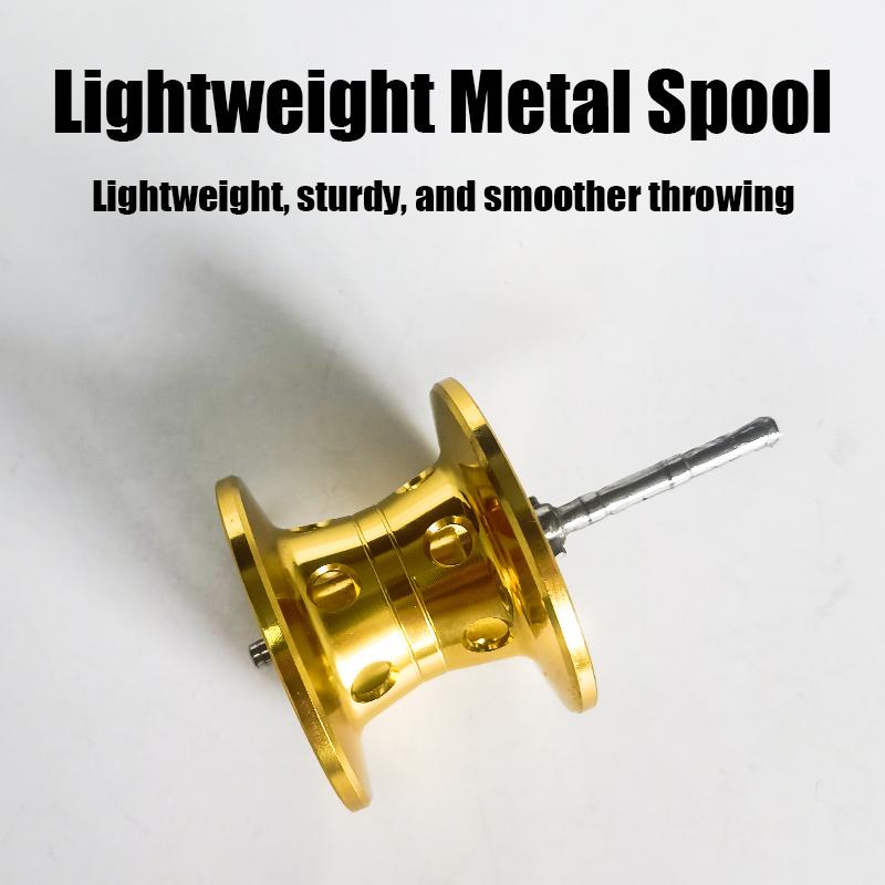 7.2:1 High Speed Baitcasting Reel, 3+1 Ball Bearings 5KG Drag, Left/Right Handed Fishing Reel