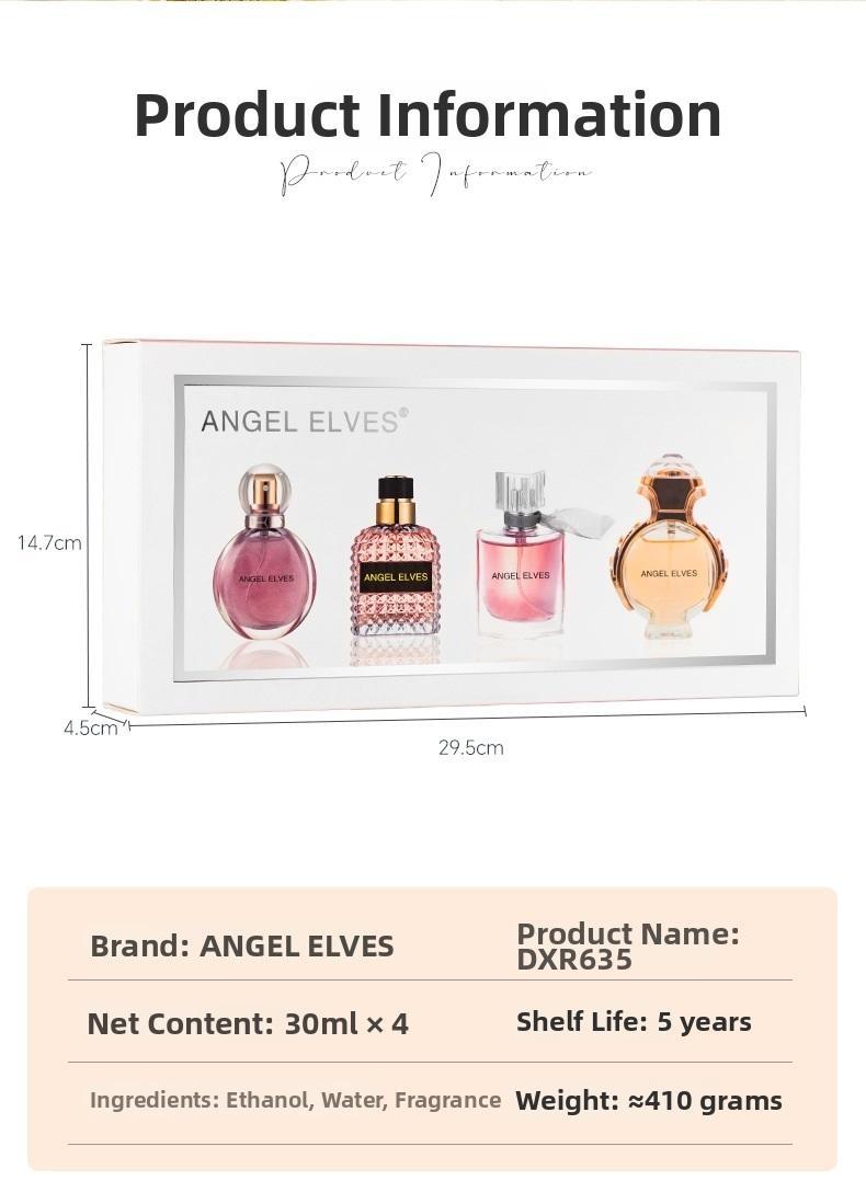 Women's Perfume Set, Long-Lasting Fragrance Gift Box, Classic Musk & Rose Scent, Ideal Gift for Wife & Girlfriend, Portable Travel Size