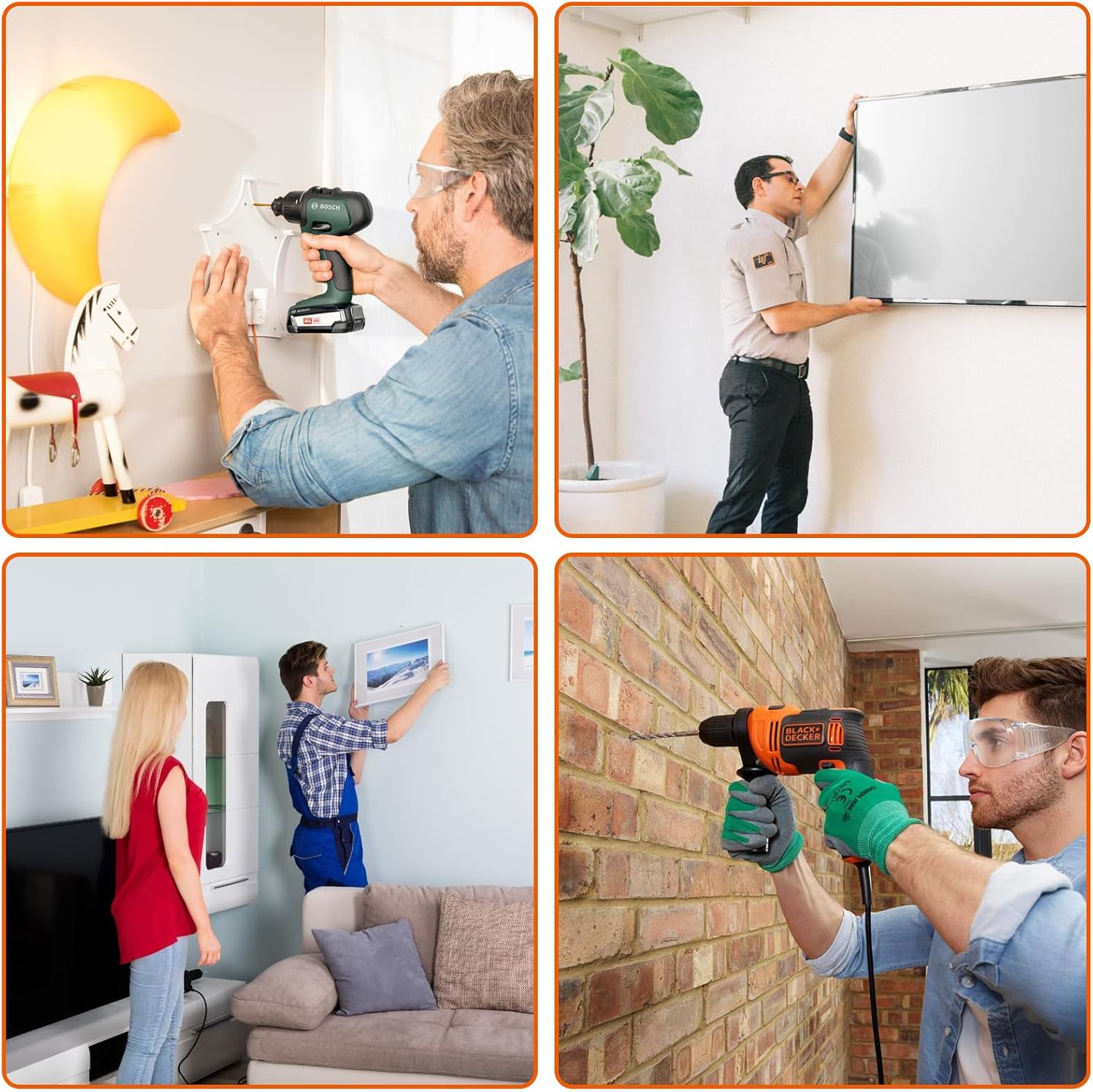 Stud Finder Wall Scanner 5 Modes HD LCD Display