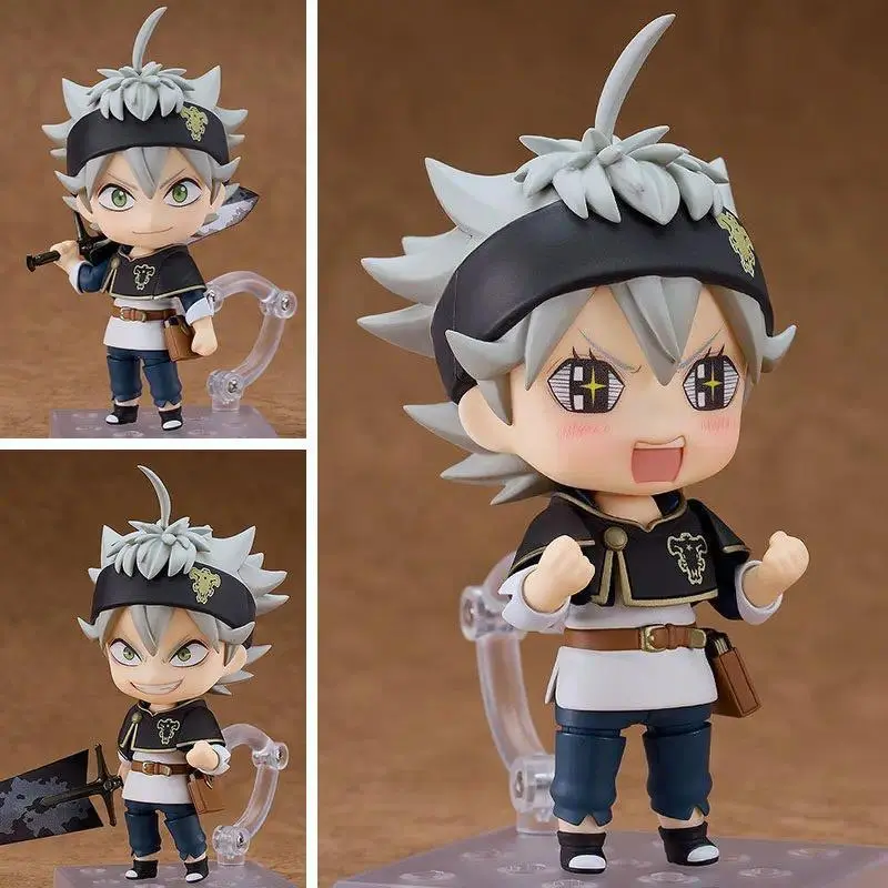 Black Clover Asta Nendoroid Q Version 2659 Anime Action Figure Model Statue Replaceable Face Collection Desktop Ornament Gift Popular toys 2026 Hot selling toys