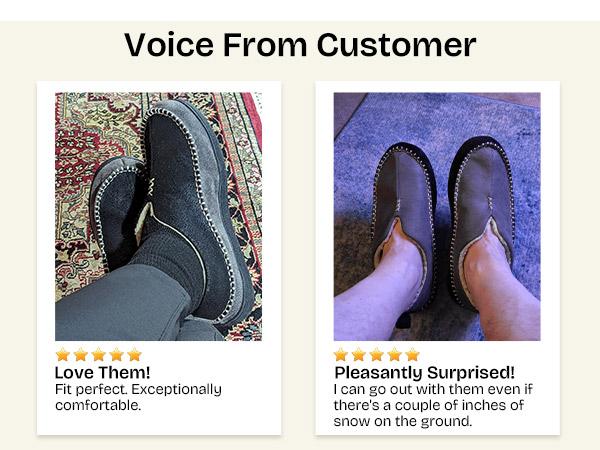 EverFoams Men's Moccasin Slippers – Classic Stylish Footwear with Soft Memory Foam, Comfortable Rubber Sole, and Cozy Fuzzy Sherpa Lining, Perfect for Winter and an Ideal Christmas Gift!