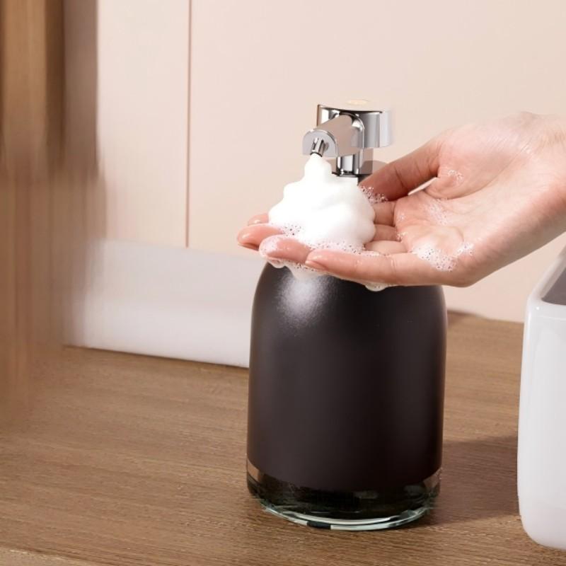 Automatic Sensor Soap Dispenser, Wall-Mounted Hand Sanitizer Machine, Convenient Liquid Soap Dispenser for Home and Office Use
