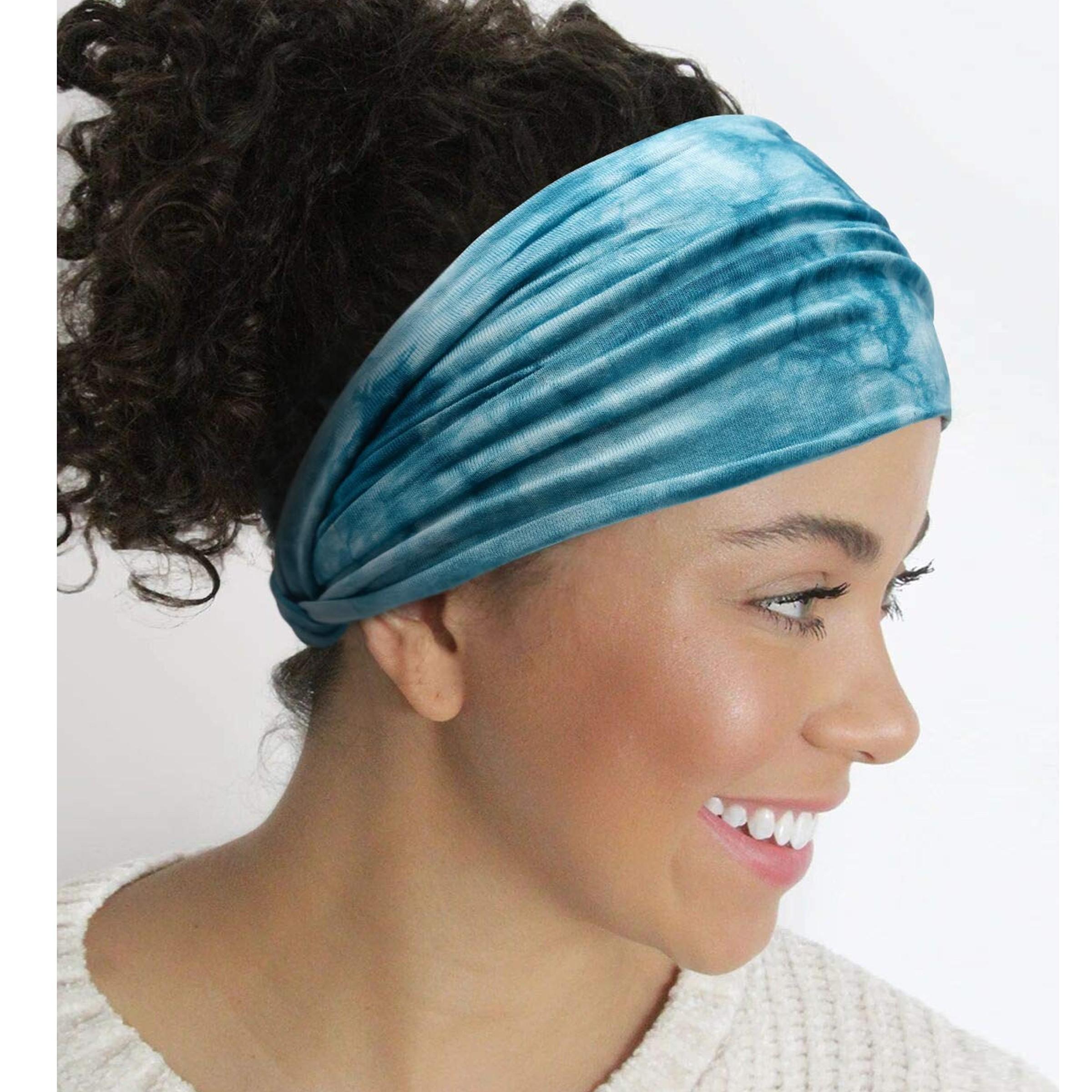 1Pc Headbands for Women African Boho Wide Hairband Headband Knotted Head Wraps Turbans Hair Accessories