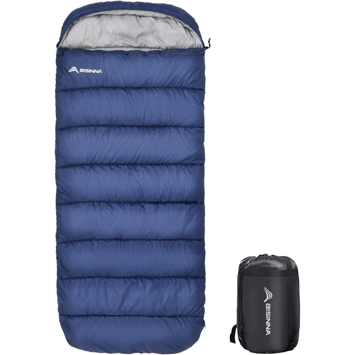 XXL Sleeping Bag(90.55"x39.37") for Big and Tall Adults,3-4 Seasons Plus Size Warm and Comfortable Waterproof Lightweight Sleeping Bag Great for Camping Backpacking Hiking Indoor & Outdoor