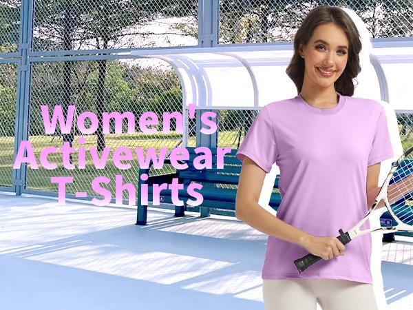 GEMYSE Women's Workout T-Shirts Short Sleeve Crew Neck Tee Breathable Quick Dry Lightweight Top for Yoga Running GEMYSE Women's Workout T-Shirts Short Sleeve Crew Neck Tee Breathable Quick Dry Lightweight Top for Yoga Running