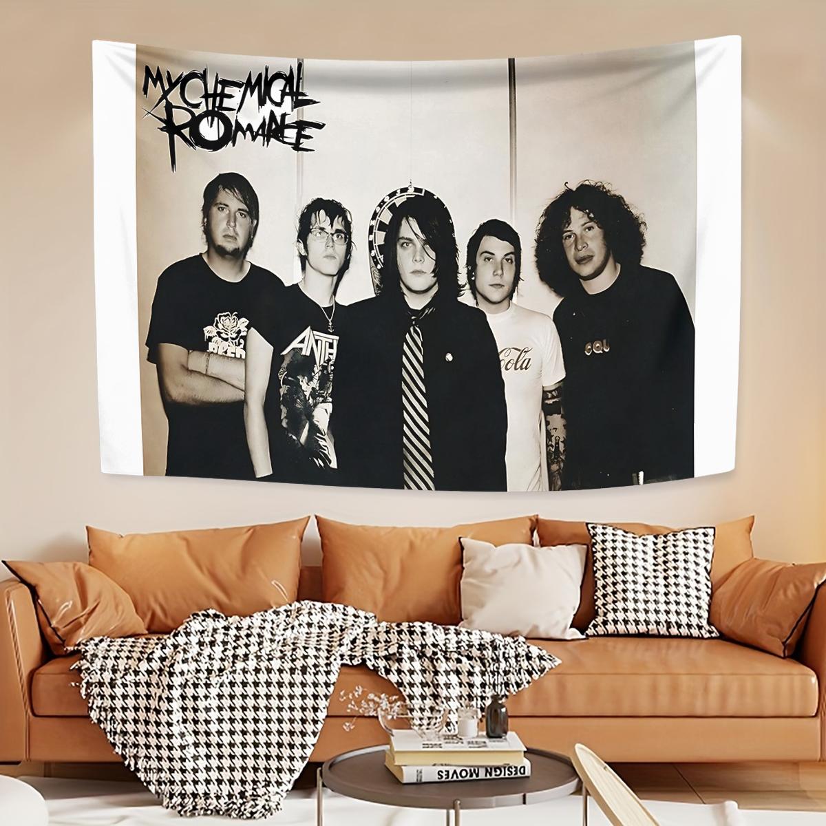 My Chemical Romance Tapestry, a horizontal decorative tapestry suitable for living room, bedroom, office or party decoration, the perfect gift idea, Home Bedroom Decor, wall decoration tapestry.