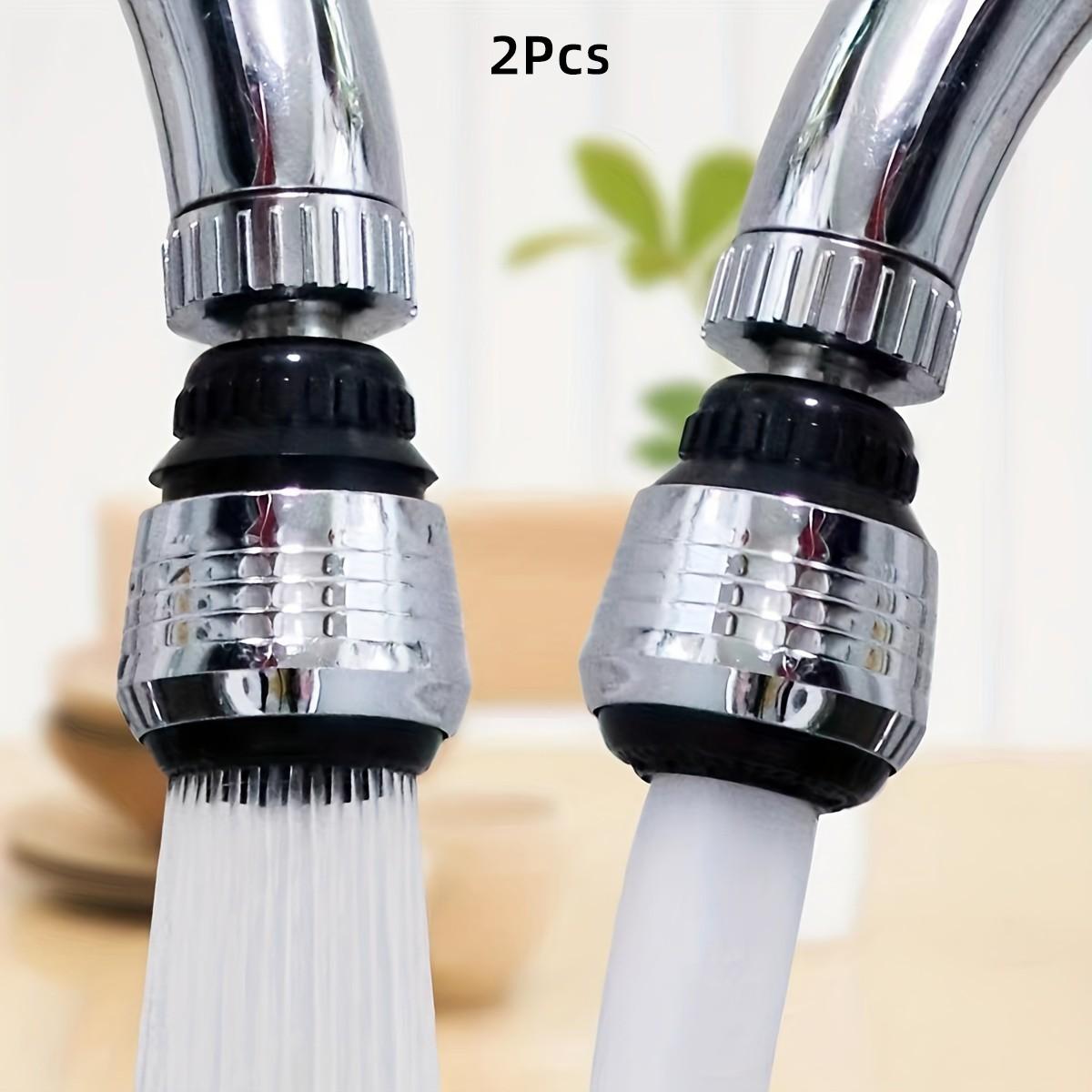 Adjustable Kitchen Faucet Aerator Set, Filtered Water Spout, Oxygenating Shower Head, Splash Proof, Effective Water Saving Home Accessory