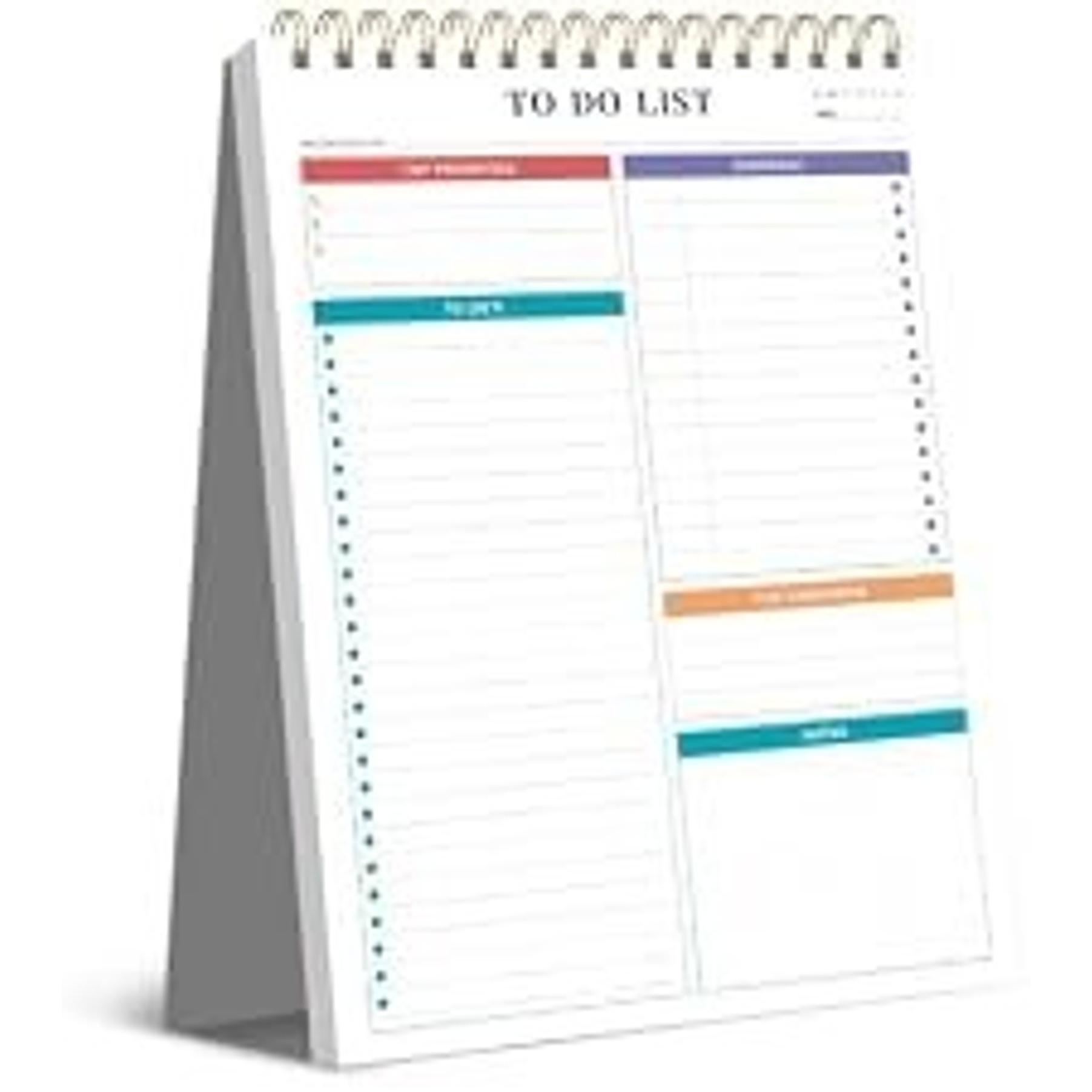 Hardcover Spiral Notebook Journal for Women & Men, Cute 5 Subject Notebook College Ruled for School & Work, Pink Journaling Notebooks with Removable Dividers Tabs, 8" x 10", 300 Pages, Bows