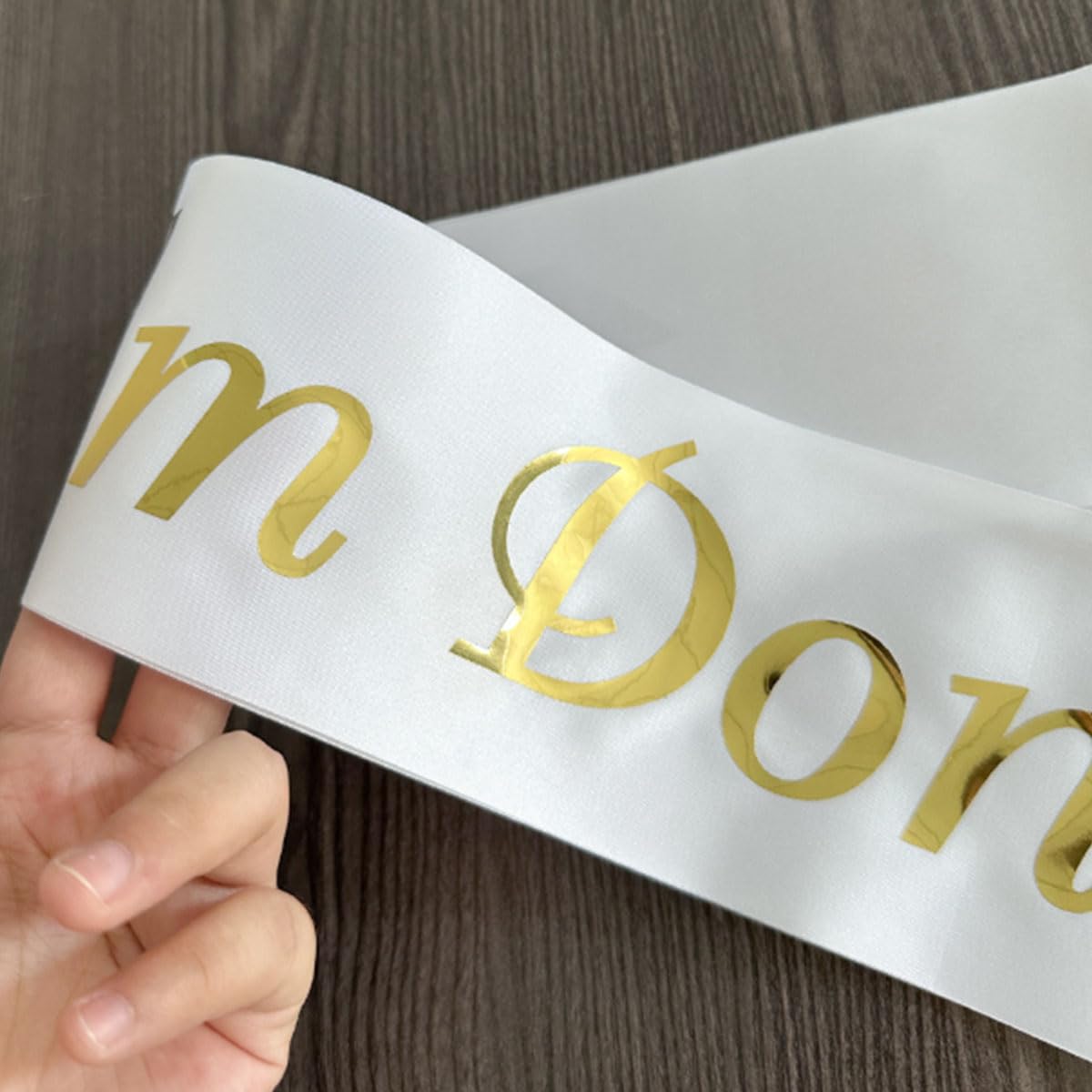 Graduation I'm Done Sash Set, Unisex Graduation Party Decoration Shoulder Strap, Plain Honor Graduate Ribbon, Pure Color Shawl