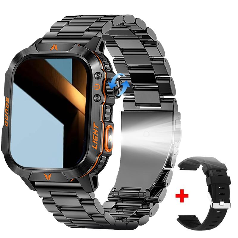 Multi-functional Smart Watch with Flashlight Compass, Fashionable Digital Watch with Heart Rate Monitoring & Sleep Tracking, Sports Watch with Multiple Sports Modes for Women & Men Multi-functional Smart Watch with Flashlight Compass, Fashionable Digital Watch with Heart Rate Monitoring & Sleep Tracking, Sports Watch with Multiple Sports Modes for Women & Men