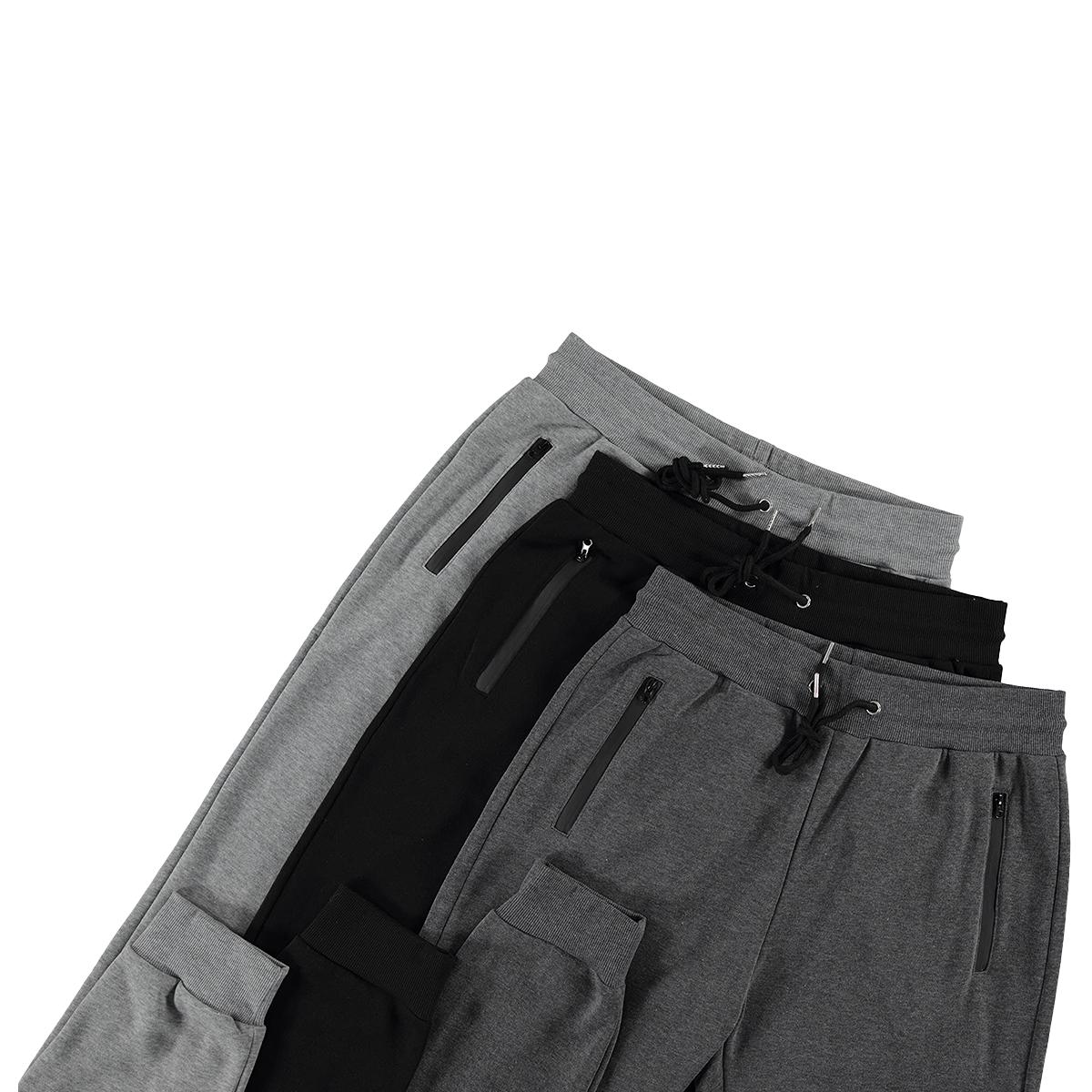 Men's Fleece Lined Slim Fit Casual Tech Jogger Sweatpants Zipper Pockets 02 Straight Leg Mid Waist Men's Fleece Lined Slim Fit Casual Tech Jogger Sweatpants Zipper Pockets 02 Straight Leg Mid Waist