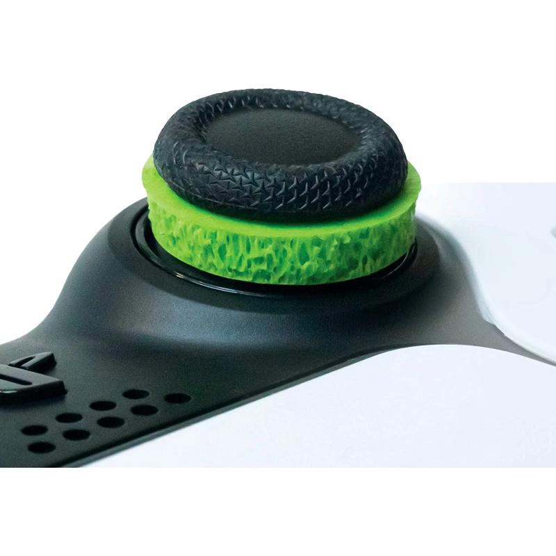 Precision Rings for PlayStation 4, PS5, Xbox One, XBX, Switch Pro & Scuf Controller (Black/Purple/Green) - Aim Assist Motion Control game controller accessory precision ring