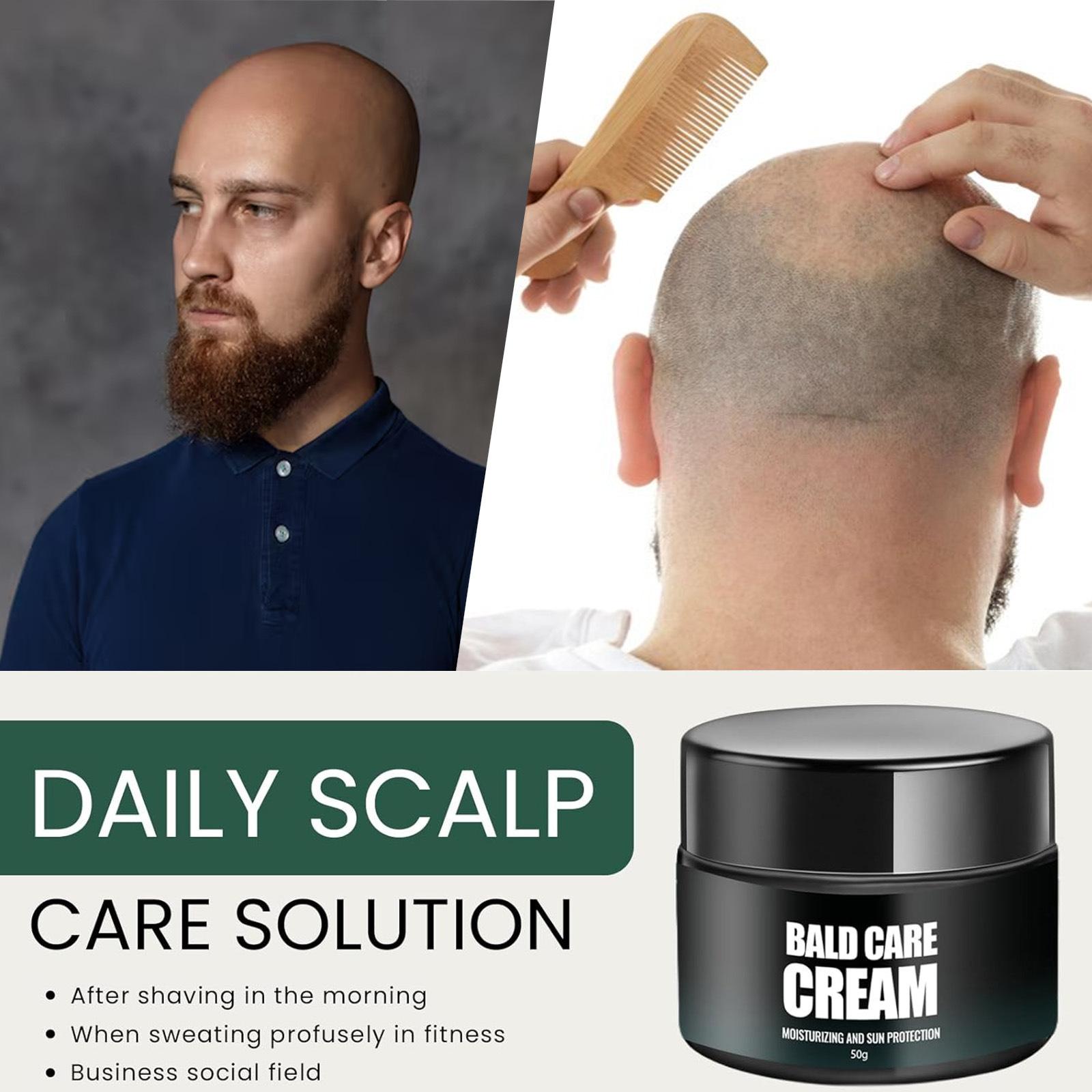 New men's scalp care cream, moisturizing and nourishing shaving and skin care cream 50g