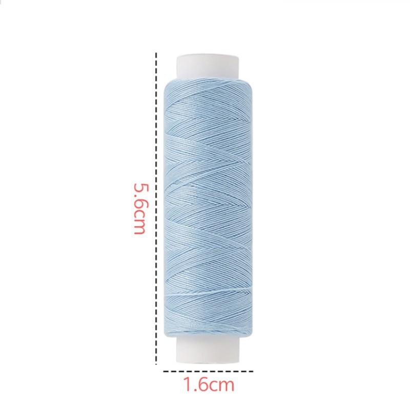 100M 402 Multifunctional Sewing Thread, 100% High Strength Polyester Thread, Universal DIY Hand & Machine Sewing Thread, Household Tailoring Embroidery Craft Supplies