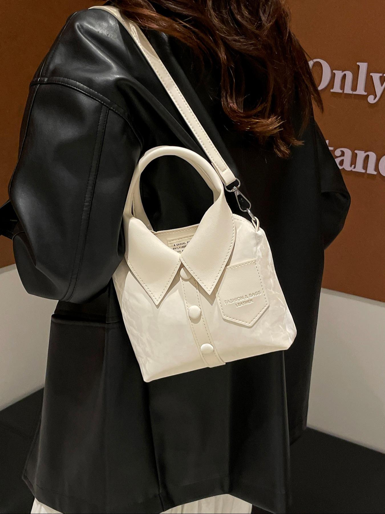 Vintage Elegant Women's Crossbody Shoulder Bag, Perfect for Parties & Daily Use, Office & Casual, All Seasons