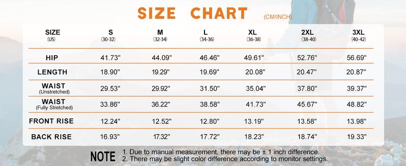 Men's Cargo Shorts Summer Cotton Casual Elastic Waist Short with Pockets for Golf Travel Fishing Hiking Outdoor Work