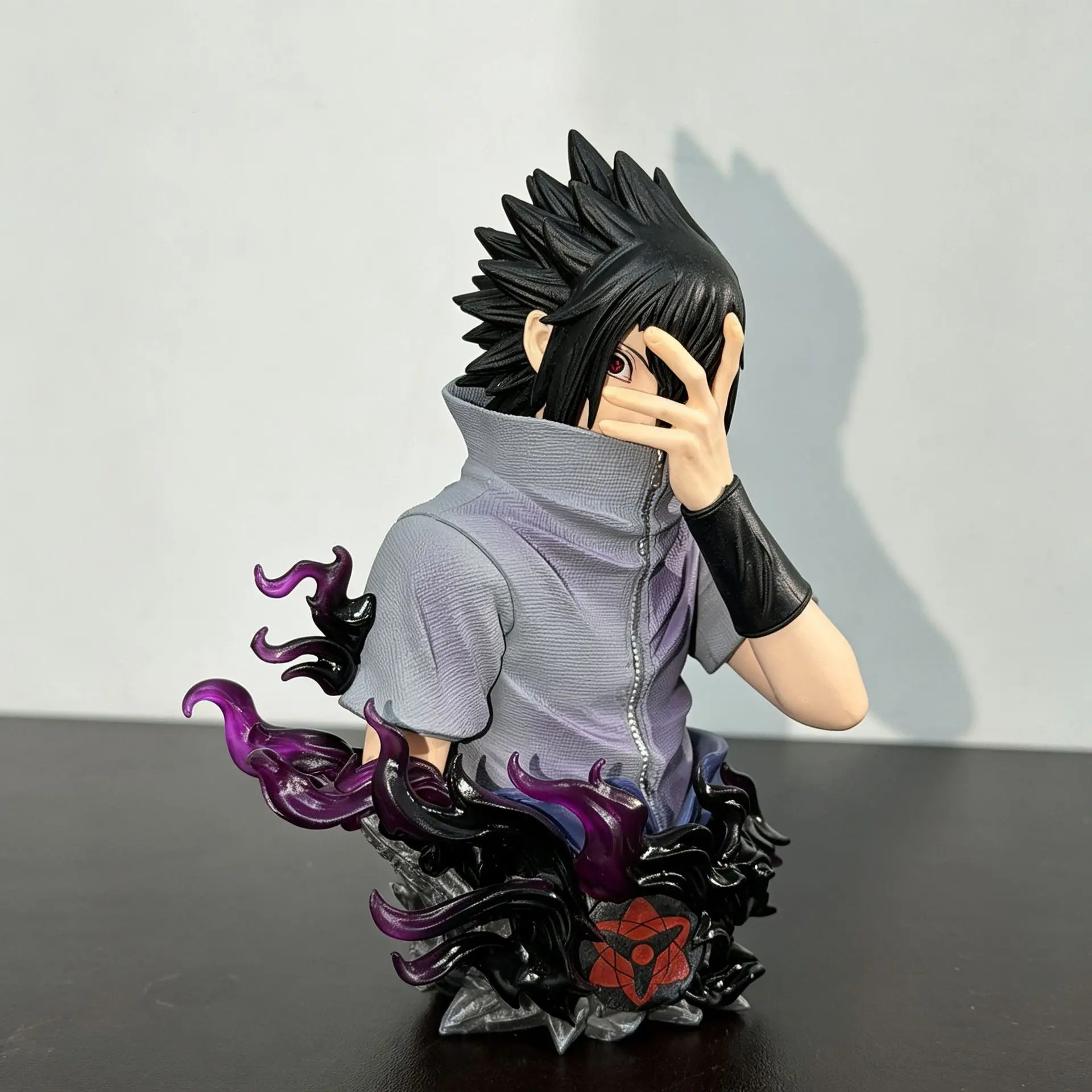 Naruto Action Figure Uchiha Sasuke Static Anime Collectible Model, Car Ornament Doll, Display Figurine, Anime Merchandise