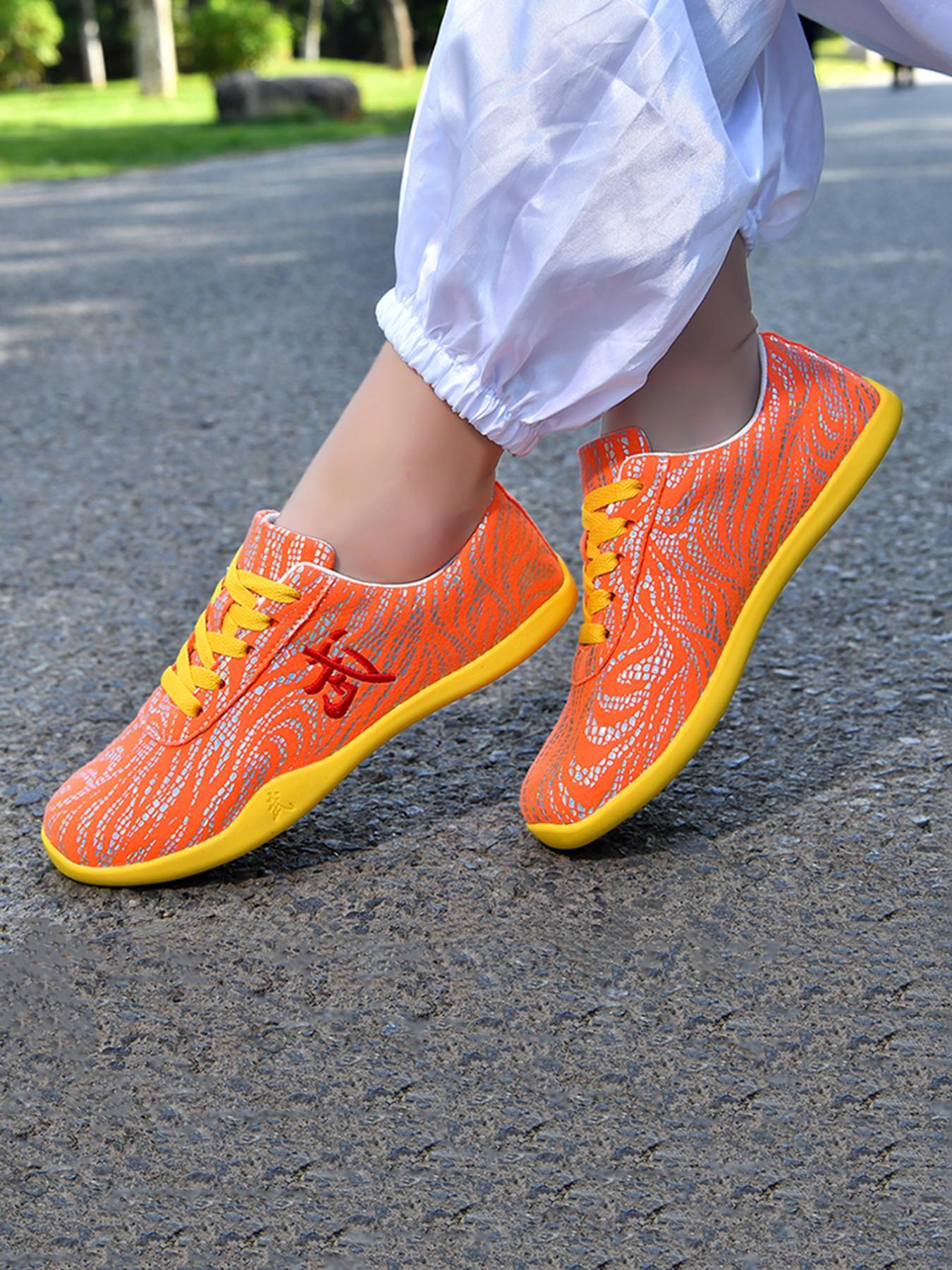 2026 Spring Summer New Tai Chi Shoes, Wu Zi, Unisex Soft Sole Anti-Slip Martial Arts Training Shoes, Breathable Lightweight