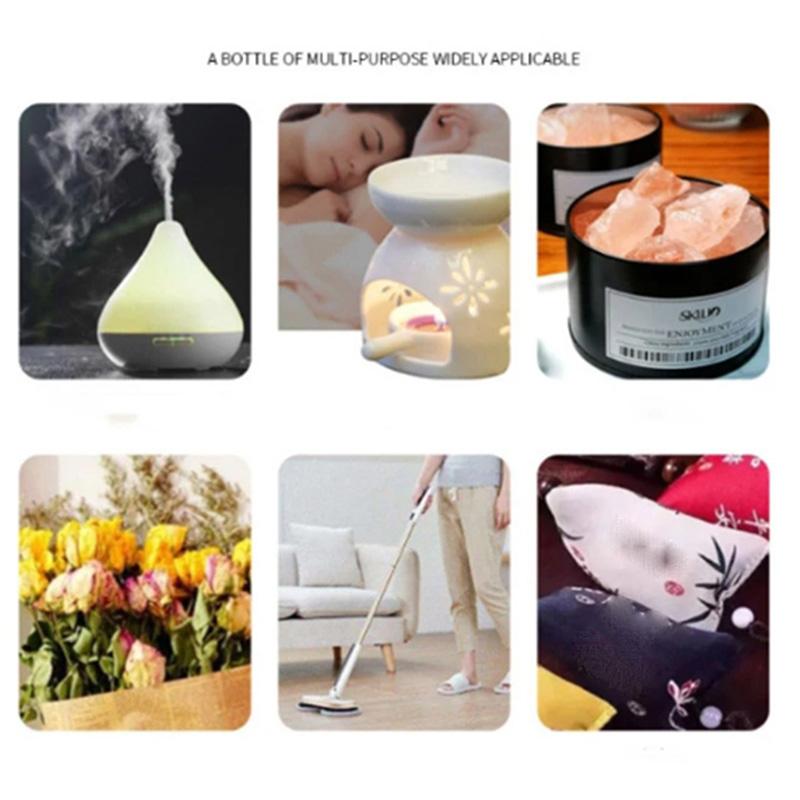 10ML Bergamot Essential Oil, Water Soluble Refill Liquid for Diffusers & Humidifiers, Relieves Fatigue, Refreshes Air