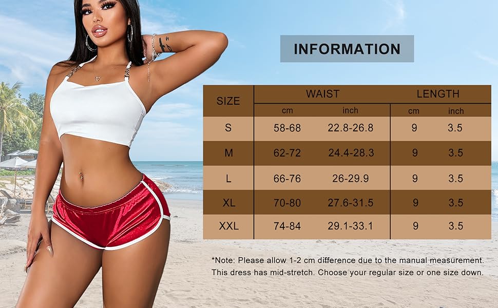 Hot Pants Shorts Booty Shorts Sports High Cut Yoga Gym Running Slimming Fitness Activewear Butt Lifting Rave Bottoms outdoorfun