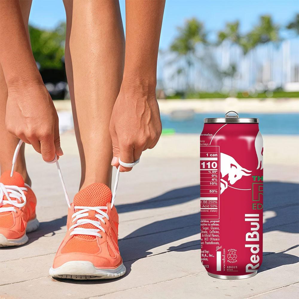 1pc 17oz Sports Insulated Cup, 304 Stainless Steel Vacuum Cup, Portable Camping Cup, Leak-Proof Straw Cup, Hot and Cold Drink Cup