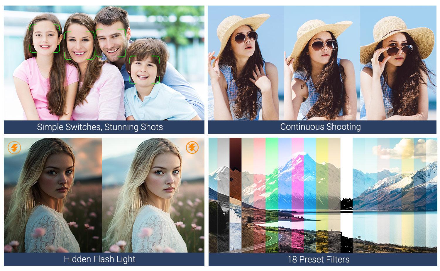 4K Digital Camera, 75MP Dual Cameras for Photography, 18X Digital Zoom Video Vlogging Camera, Autofocus Point Shoot Cameras, Compact Travel Camera with 3.0" Screen, 32GB Memory Card, 1 Battery, 1 Tripod, Perfect for Photography Beginner