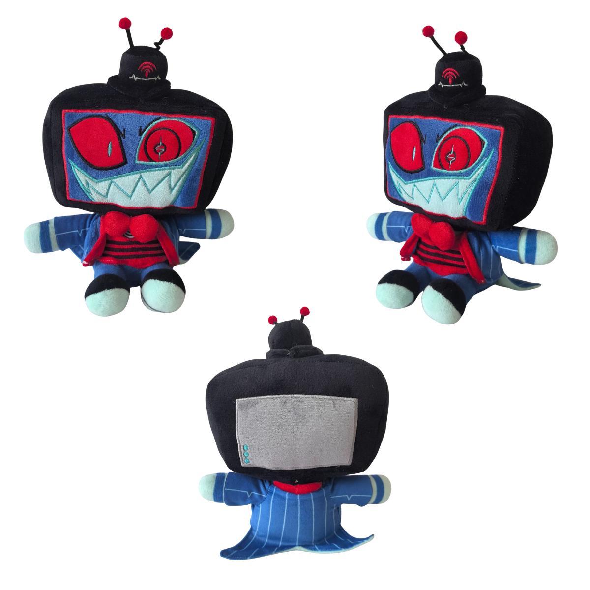 Hazbin Hotel Vox Bold Soft Plush Toy - Cozy Short Plush PP Cotton Stuffed Animal Collectibles, Helluva Boss Cute Collectible 3-Set Soft Cuddly Gift for Fans