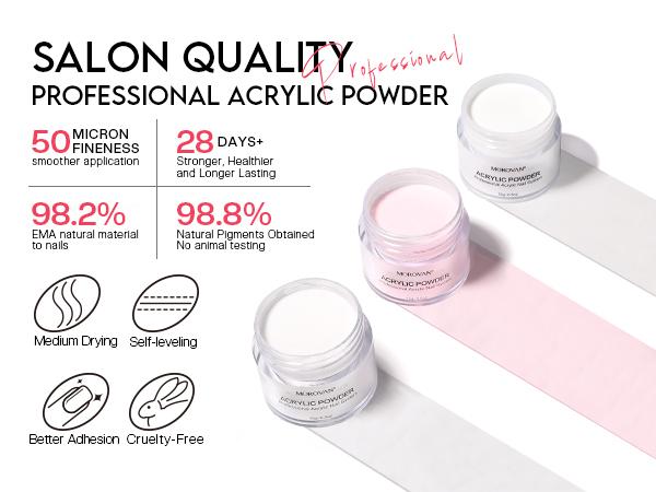 MOROVAN Blossom Acrylic Nail Kit : Blossom Series for Beginners with Everything - Complete Nail Kit Set Professional Acrylic with Everything Acrylic Nail Starter kit Acrylic Nail Supplies Gifts for Women Girl