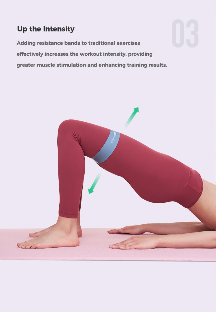 KEEP Resistance Loop Bands for Women, Elastic Loop Bands for Booty & Legs, Different Levels Elastic Band for Home Gym, Great Fitness Equipment for Training, Yoga, Exercise