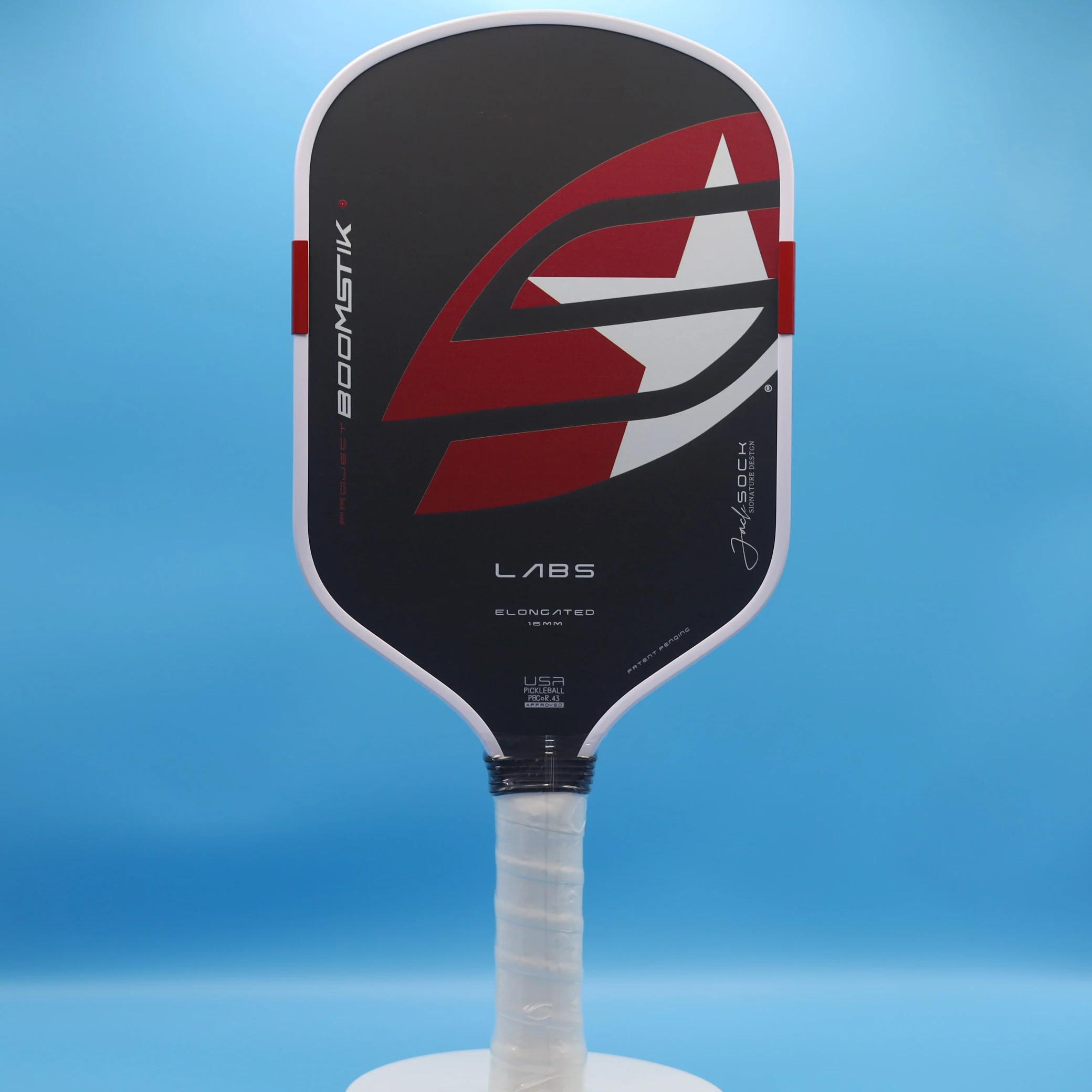 Boomstik Carbon Fiber T700 Pickleball Paddle, Foam Core for Better Control, 16mm Thick Hot Formed, High Friction Surface, Ideal for Competitive Players