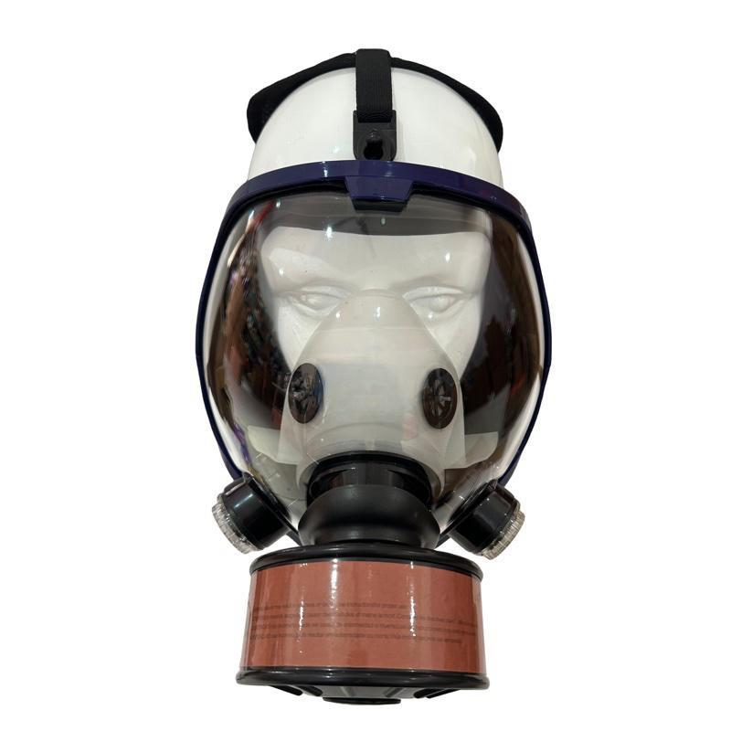 Reusable Full Face Mask with 40mm Filter, Full Face Mask with 4 Counts Filter, Safety Mask, Reusable Respirator Mask, Protective Mask for Painting, Woodworking, Construction, Grinding, Chemical