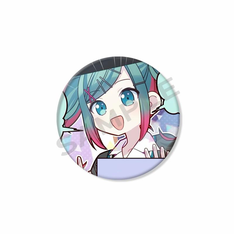 Kawaii Hatsune Button Pins Anime Cute Badges Handmade Round Brooches Lapel Pin Backpack Hat Accessories Miku Collectible Gifts