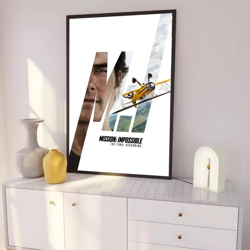 Hot Mission Impossible The Final R-Reckoning Poster Collectibles as gifts for relatives and friends Home decor bedroom living room Wall posters suitable for bars restaurants dessert shops fast food restaurants Fade-resistant non-slip wall stickers
