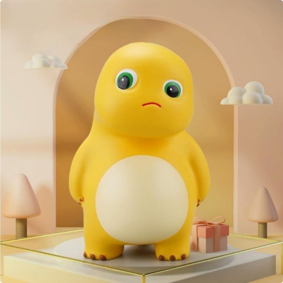 2/4PCS “I Won't Give In” / Headphone Nailong Dragon Squeeze Toy–Stress-Relief Tool, Venting Tool,Internet-Famous Cute and Funny Gift, Tilted-Head Nailong “I Won't Give In” Squeeze Toy – Slow-Rebound Stress-Relief and Venting Tool,Stress-Relief Plush