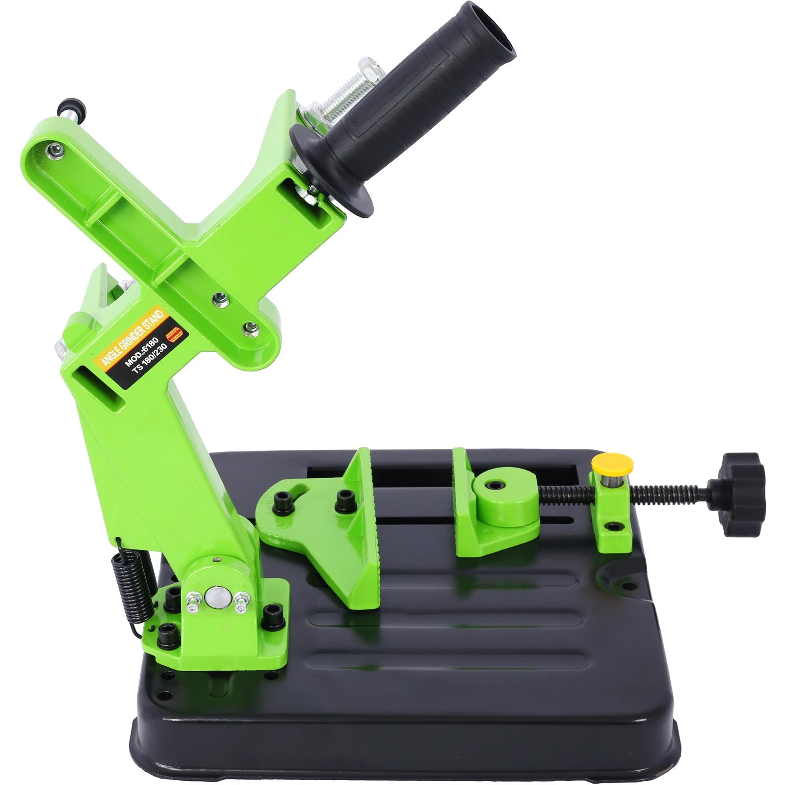 ​​Donext Angle Grinder Attachments, Universal Fixed Bracket Stand for 150/180/230mm Grinders, Multifunctional Table Saw Desktop Pull Rod with Adjustable Cutting Base Guide​