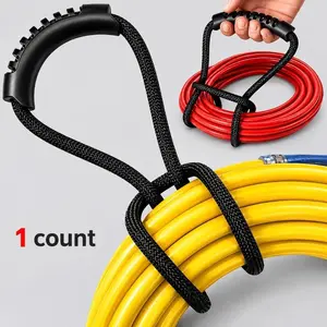 Heavy-Duty Nylon Securing Strap with Handle, Multi-Use Bundling Band for Hoses, Cables & Heavy Items