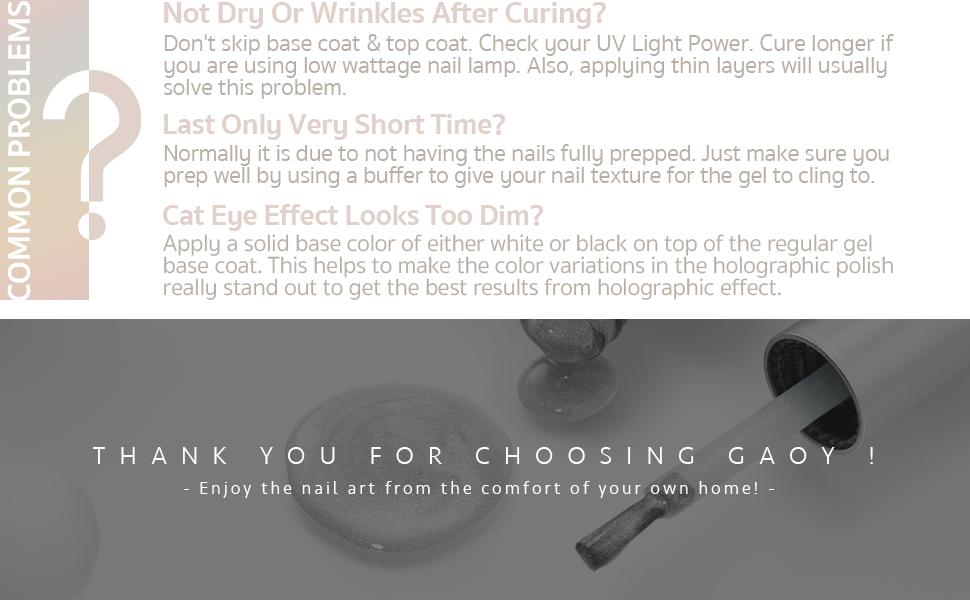 GAOY Cat Eye Gel Nail Polish, Christmas Gift Idea 16ml Silver Glitter Holographic Nail Polish with Magnet, Reflective UV Gel Cure Needed