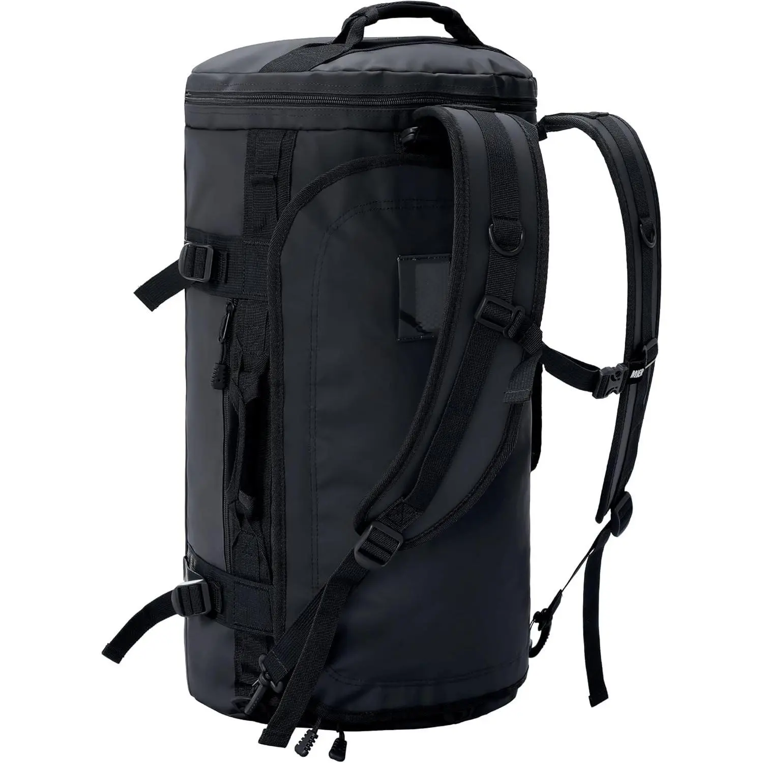 MIER Large Duffle Bag Backpack for Travel Camping Gym Sports, 45L/60L/90L | Water Resistant, Convertible Duffel, Detachable Backpack Straps, Shoe Compartment, Heavy-Duty Tarpaulin, 3 Sizes