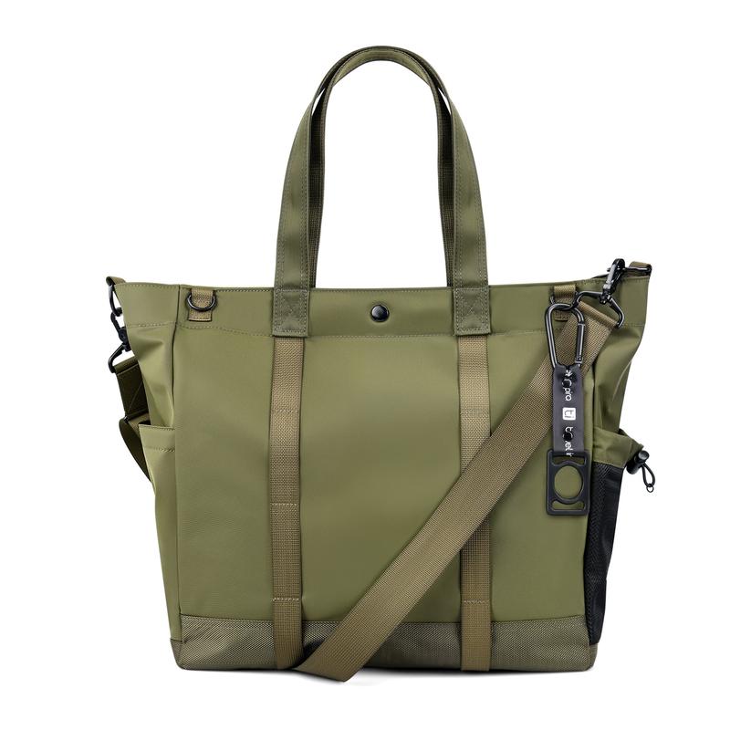 travel inspira Laptop Tote Bag for Women/Men, Carry-On Work Bag with Adjustable Shoulder Strap, Water-Repellent Travel Duffle Bag with Reinforced Bottom for Work, Commuting, and Business, tote bag for school, work tote bag