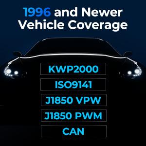 TOPDON AL500B OBD2 Scanner Battery Tester 2 in 1 Code Reader, Full OBDII Diagnosis, 12V Battery Tests & 12V/24V Cranking Tests, Charging Tests, Scan Tool, Car Diagnostic Tool for All OBDII Cars