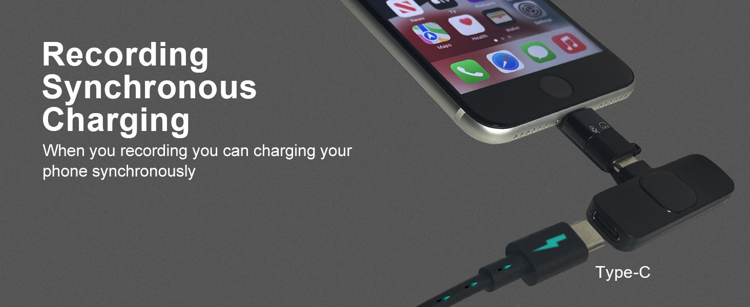 Tiktok,2 Pcs Professional Wireless Lavalier Lapel Microphone for IPhone, IPad - Cordless Omnidirectional Condenser Recording Mic for vlogging Interview Video Podcast Vlog,Smartphone Accessories Audio Wireless Lavalier Receiver live  streaming