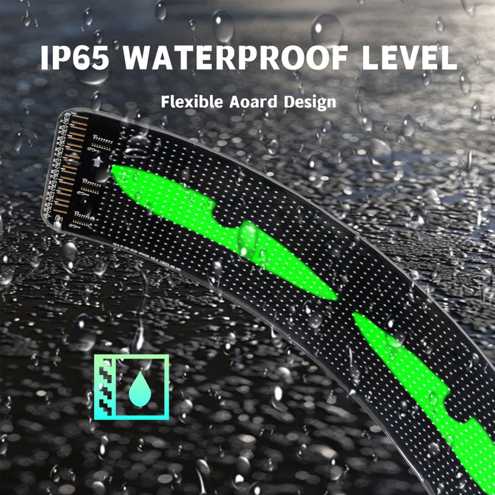 LED Pixel Soft Light Display Screen, Programmable LED Screen Night Light, Suitable for Cool Decoration in Cars, Application Control, DIY Text Pattern Animation, Wall Mounted or Desktop Use, Home Decoration, Artistic Creation, Game Room