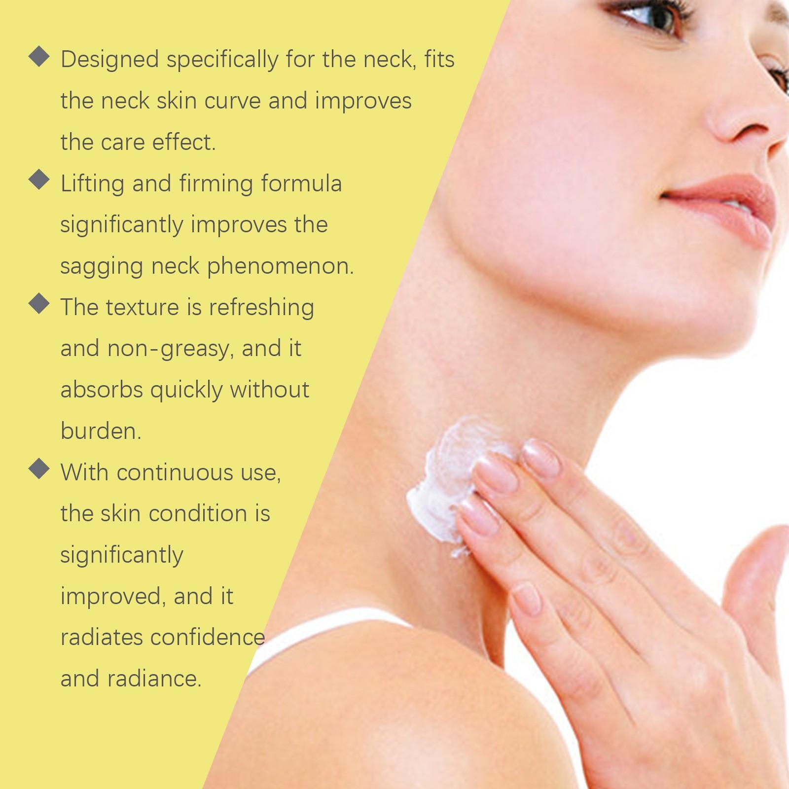 Hoygi Neck Firming Cream 150g, Moisturizing and Nourishing, Reduces Wrinkles, Tightens Skin, Gentle Neck Care Cream