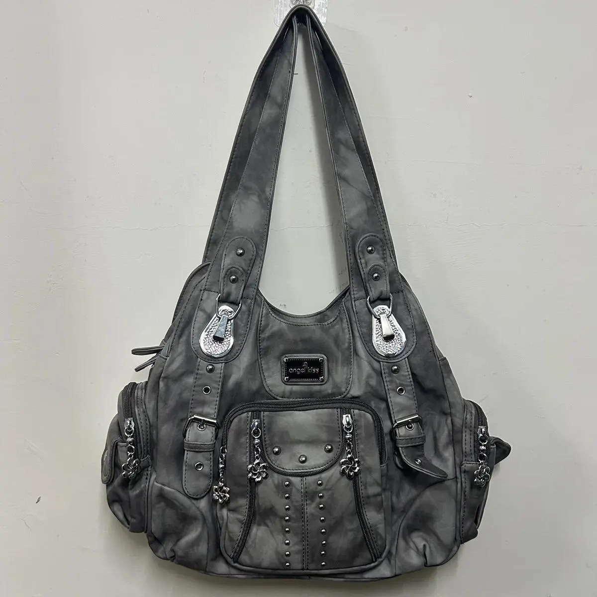 Angel Kiss Bag Women Fashion Handbags Women Shoulder Bags PU Leather Handbag Female Satchel Shoulder Purse Bag Bolsa Feminina