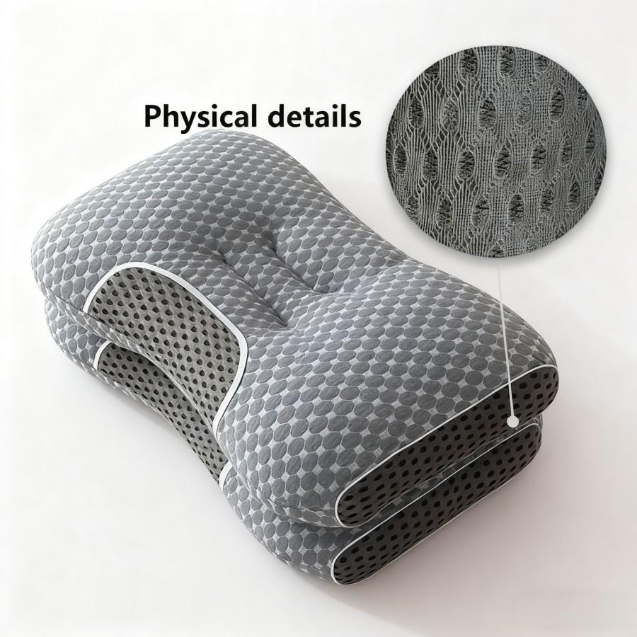 2-Pack Deep Sleep Neck Support Pillows, Ideal for Dorms and Hotels, Single Person Deep Sleep Pillow, Spa Quality Comfort