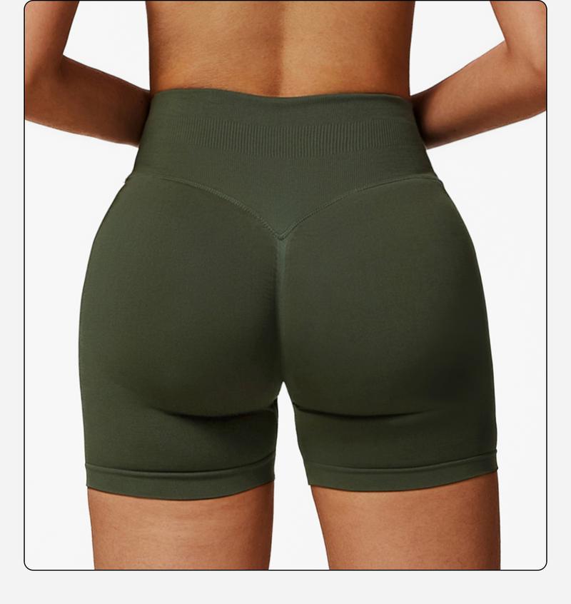 Women's High Waist Sports Shorts, Breathable Comfortable High Stretch Skinny Shorts, Gym Shorts, Ladies Sportswear for Indoor Outdoor Wear, Workout Clothes, Athletic Shorts, Activewear