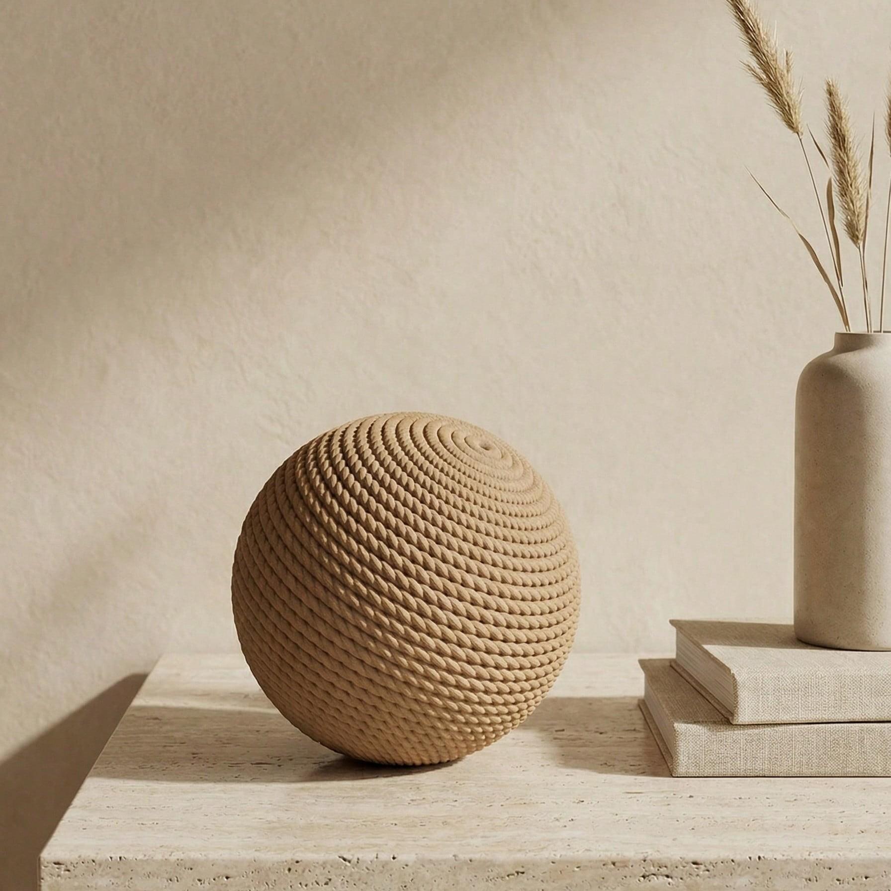 Cat Toys Sisal Ball Self-Entertaining Chew Toy Rattle Ball, Interactive Playthings for Cats, Durable Pet Accessories