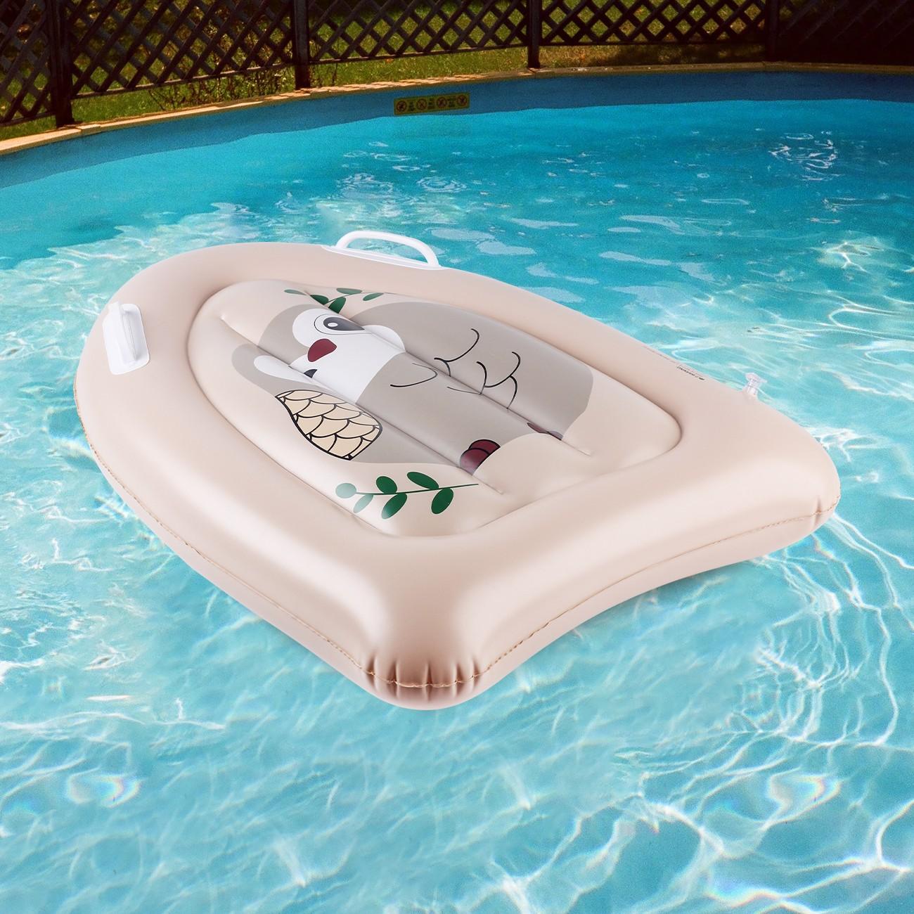 Inflatable Beach Skateboard with Handle, Inflatable Surf Board for Beach and Pool, Perfect for Water Sports and Fun Activities